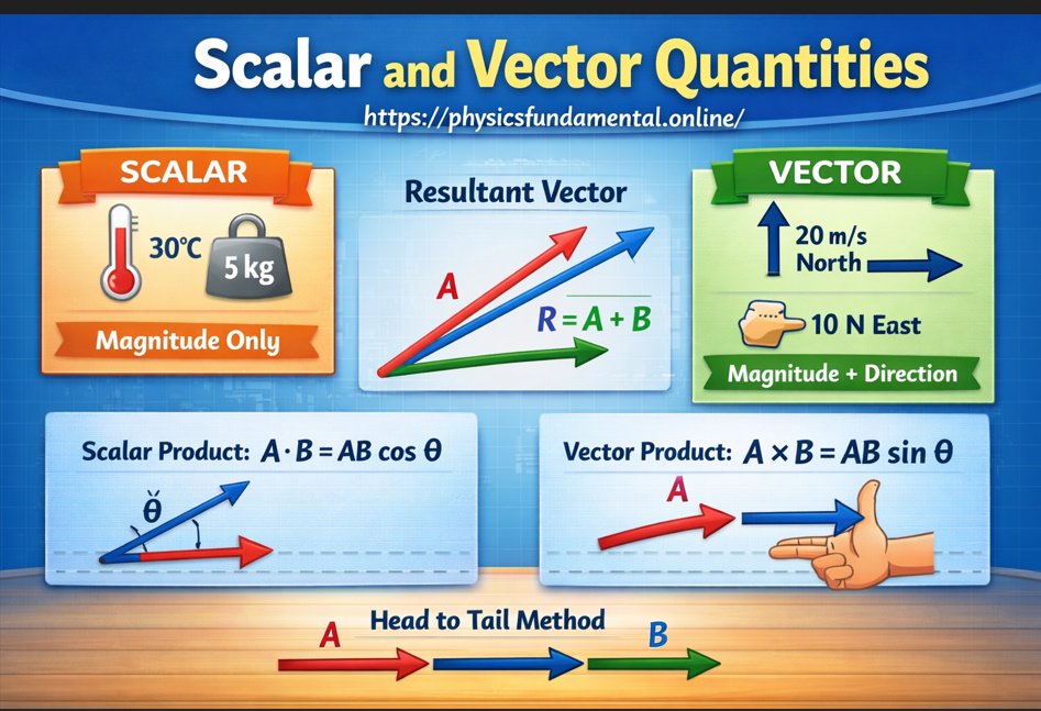 Scalar and Vector