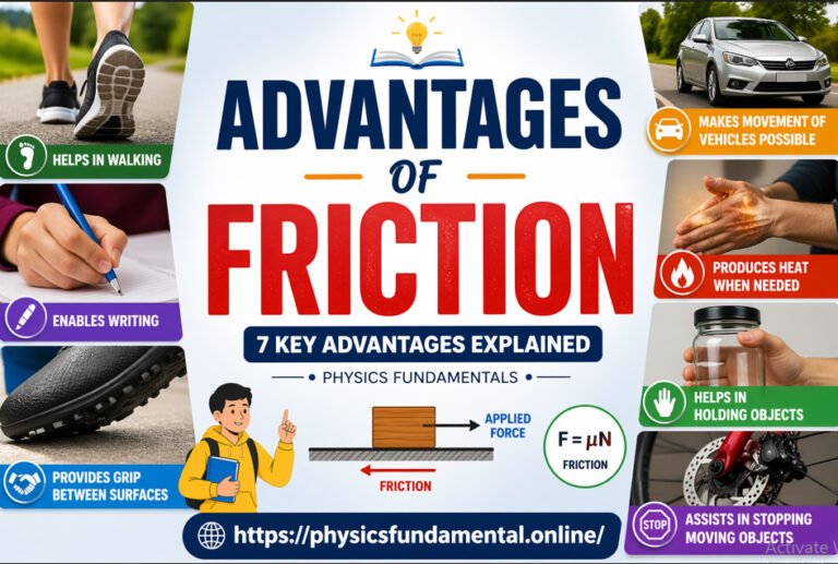 advantages of friction