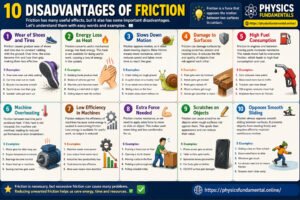 disadvantages of friction