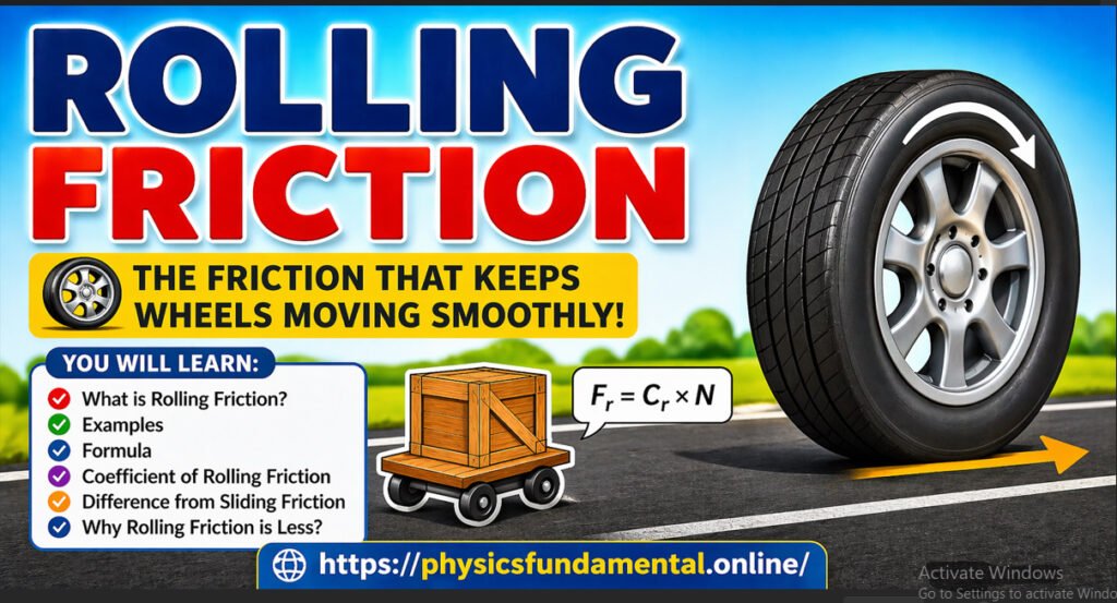 Rolling Friction ⚽| Quiz, Formula, & Examples - Physics Fundamentals
