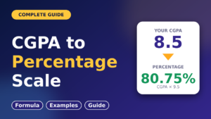 Top 6 CGPA to Percentage Scales